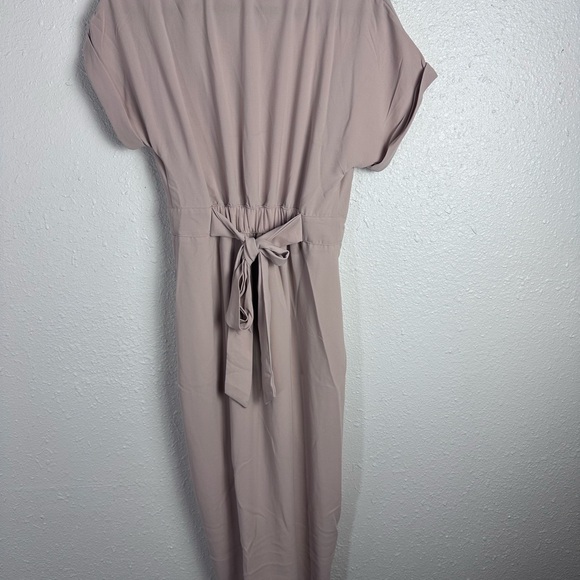Gilli Taupe Button-Up Dress Size XS - Picture 7 of 7